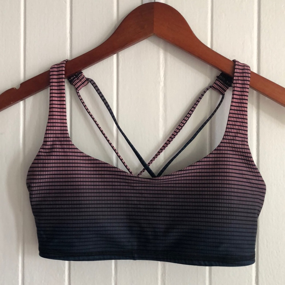Lululemon pink to dark blue gradation NWOT